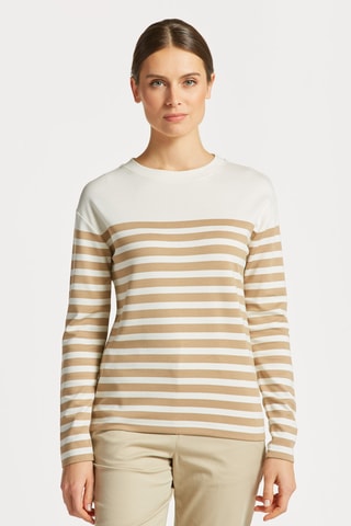 T-shirt relaxed - Beige