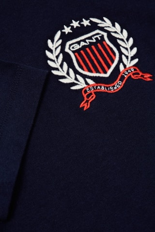 T-shirt relaxed - Bleu marine