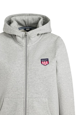 Sweat regular à capuche - Gris