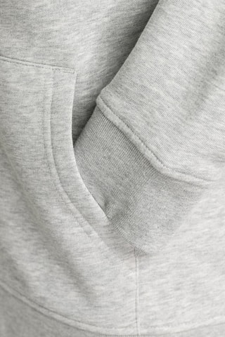 Sweat regular à capuche - Gris