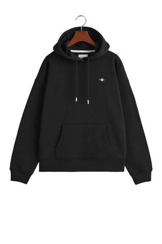 Sweat relaxed à capuche - Noir