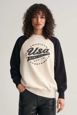 Sweat oversize - Écru