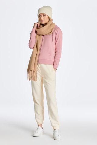 Sweat regular à capuche - Rose