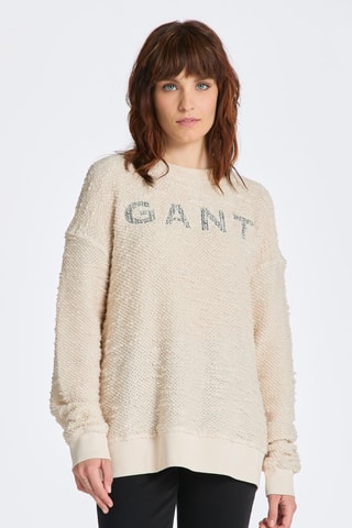 Sweat relaxed - Écru