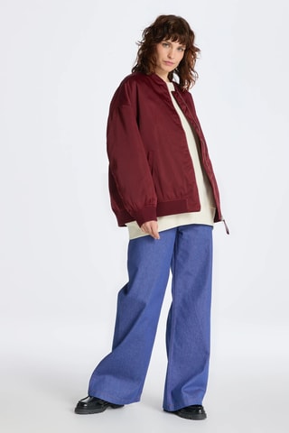 Sweat relaxed en coton biologique - Crème