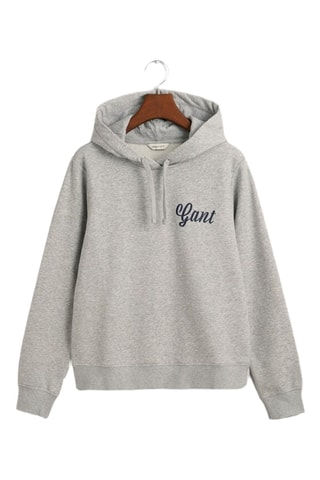 Sweat regular à capuche - Gris