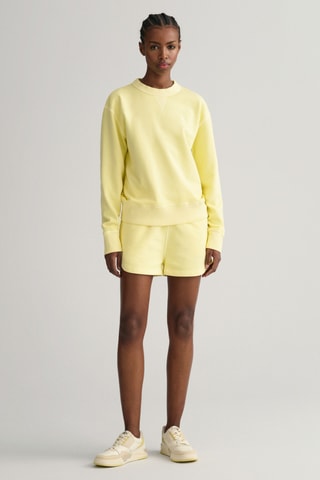 Sweat relaxed - Jaune pâle