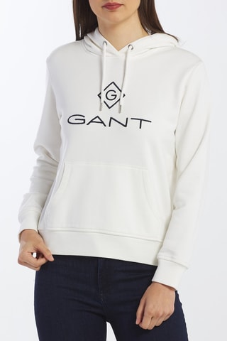 Sweat à capuche - Écru