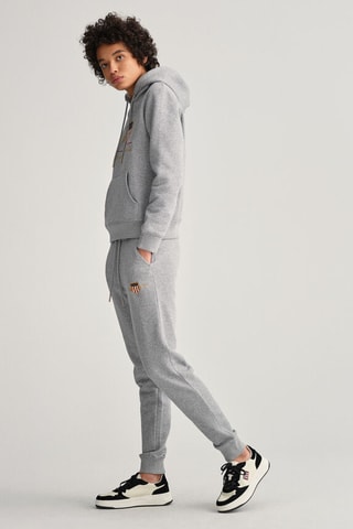 Sweat regular à capuche - Gris