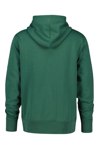 Sweat regular à capuche - Vert