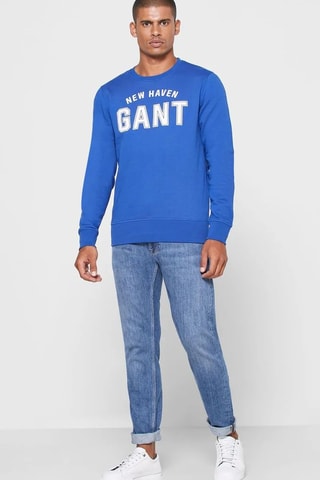 Sweat regular - Bleu