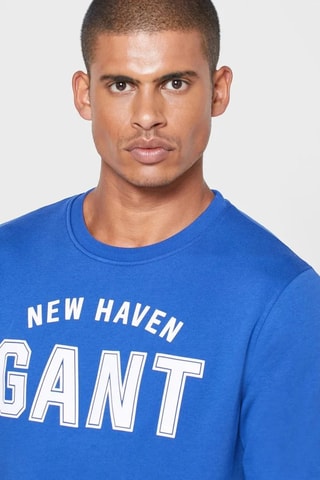 Sweat regular - Bleu