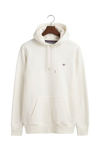 Sweat regular à capuche - Écru