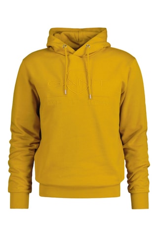 Sweat à capuche - Jaune moutarde