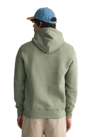 Sweat regular à capuche - Vert sauge