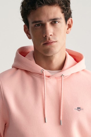 Sweat regular à capuche - Rose