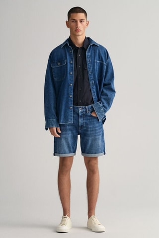 Short regular - Bleu denim