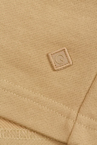 Short relaxed en coton biologique - Beige