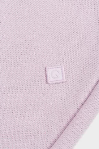 Jupe midi en coton biologique - Lilas