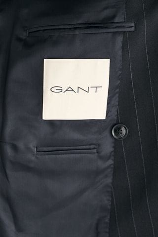 Blazer relaxed en laine - Bleu marine