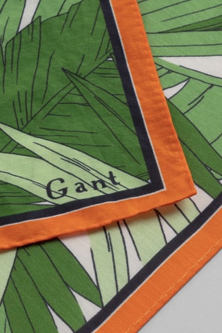 Carré en soie - Vert foncé