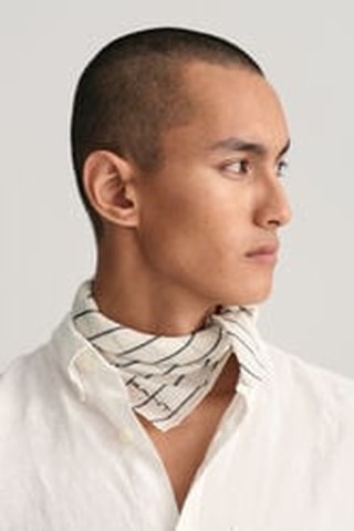 Carré en lin - Ecru