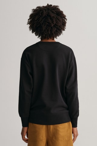 Sweat en coton biologique - Noir