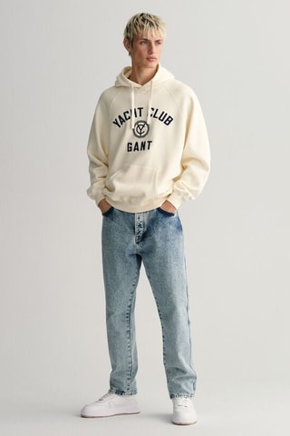 Sweat à capuche - Ecru