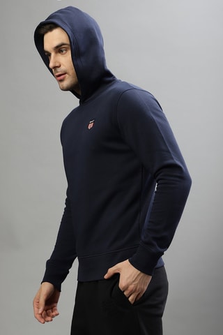 Sweat à capuche - Bleu marine