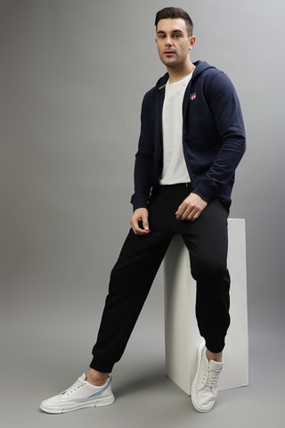 Sweat à capuche - Bleu marine