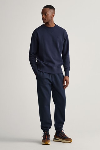 Sweat en coton biologique - Bleu marine