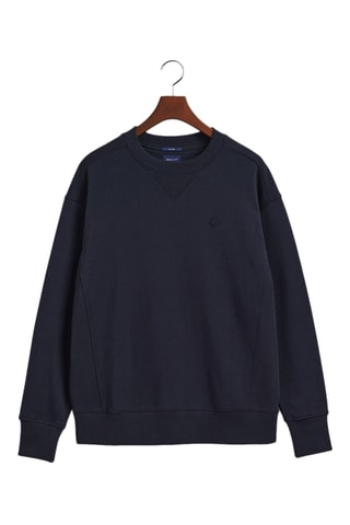 Sweat en coton biologique - Bleu marine