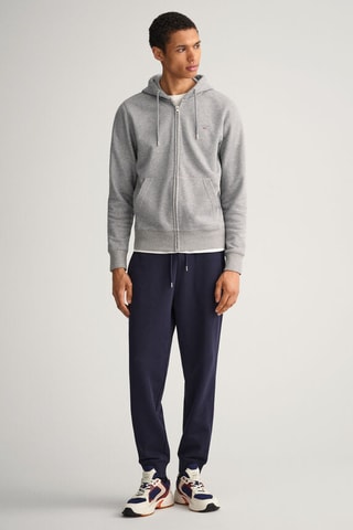 Sweat à capuche - Gris chiné