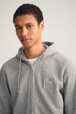 Sweat à capuche - Gris chiné