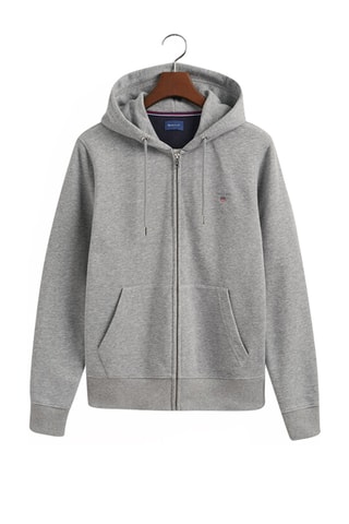 Sweat à capuche - Gris chiné