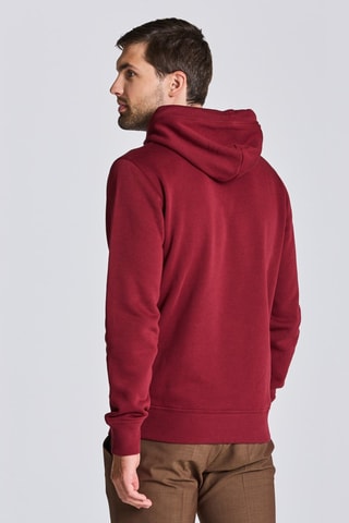 Sweat à capuche - Bordeaux