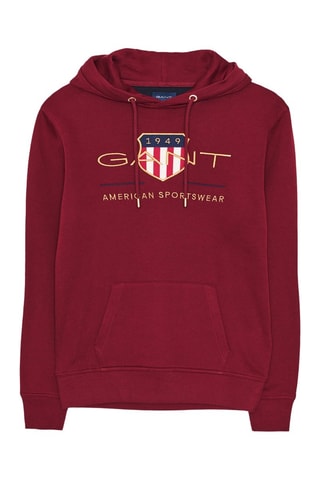 Sweat à capuche - Bordeaux