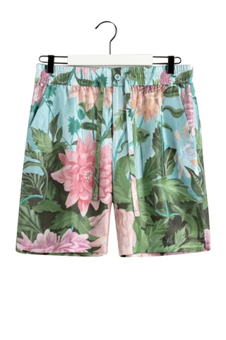 Bermuda en soie - Rose