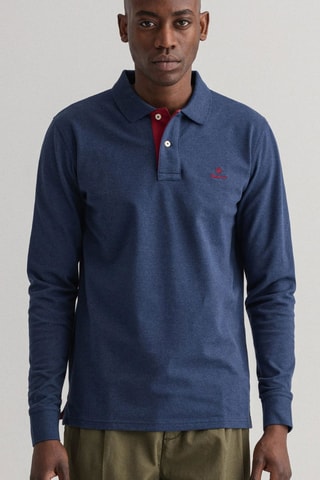 Polo - Bleu marine chiné