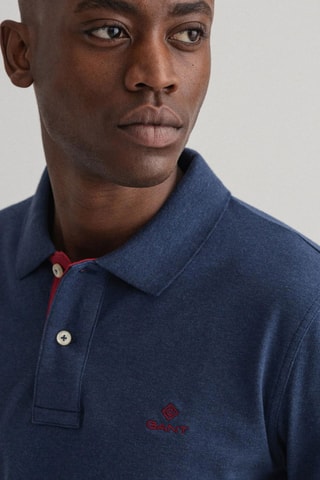 Polo - Bleu marine chiné