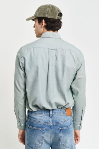 Chemise en coton biologique - Vert d’eau