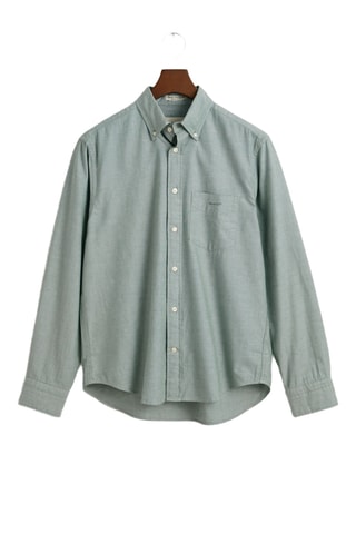 Chemise en coton biologique - Vert d’eau