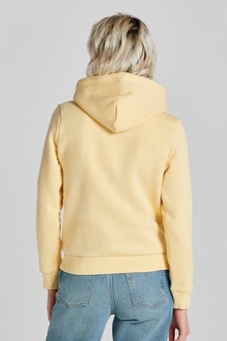 Sweat regular à capuche - Jaune pâle