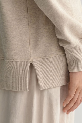 Polo en coton biologique - Beige chiné