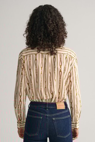 Chemisier - Beige et marron