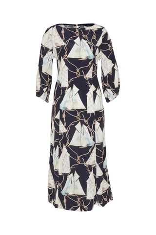 Robe droite - Bleu nuit