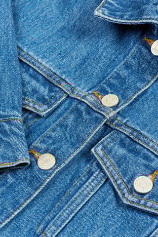 Veste en jean - Bleu marine