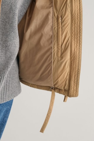 Doudoune à capuche - Camel