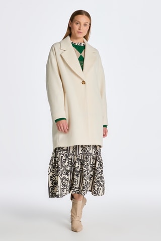 Manteau en laine - Blanc