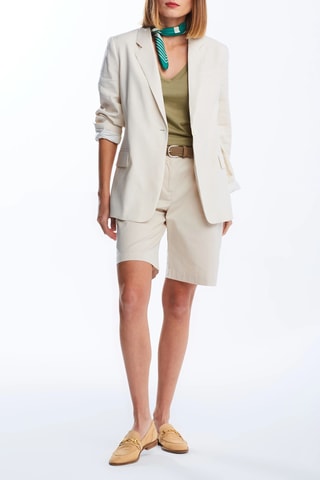 Veste en lin - Blanc